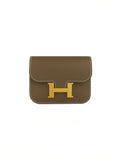 Hermes Etoupe Constance Slim Wallet
