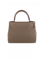 Hermes Etoupe Kelly 28 Bag