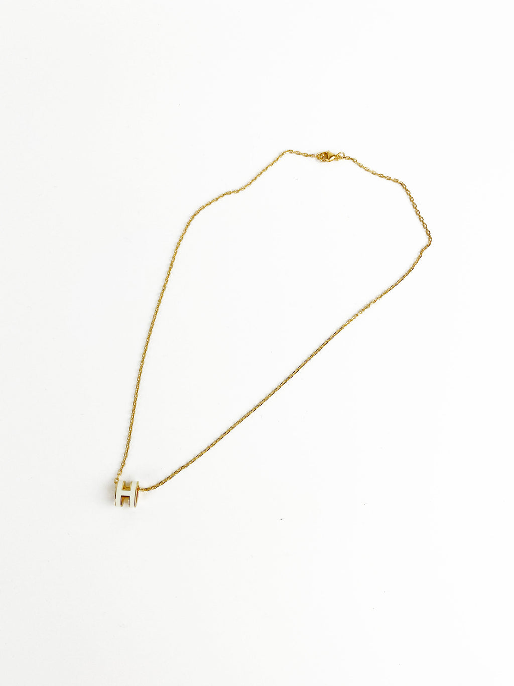 Hermes Mini Pop H Pendant Necklace