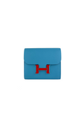 Hermes Light Blue Constance Wallet