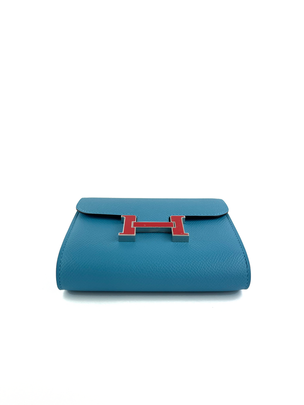 Hermes Light Blue Constance Wallet
