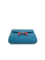 Hermes Light Blue Constance Wallet