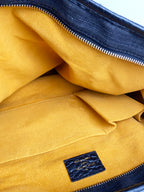 Louis Vuitton Vintage Black Denim Tote Bag