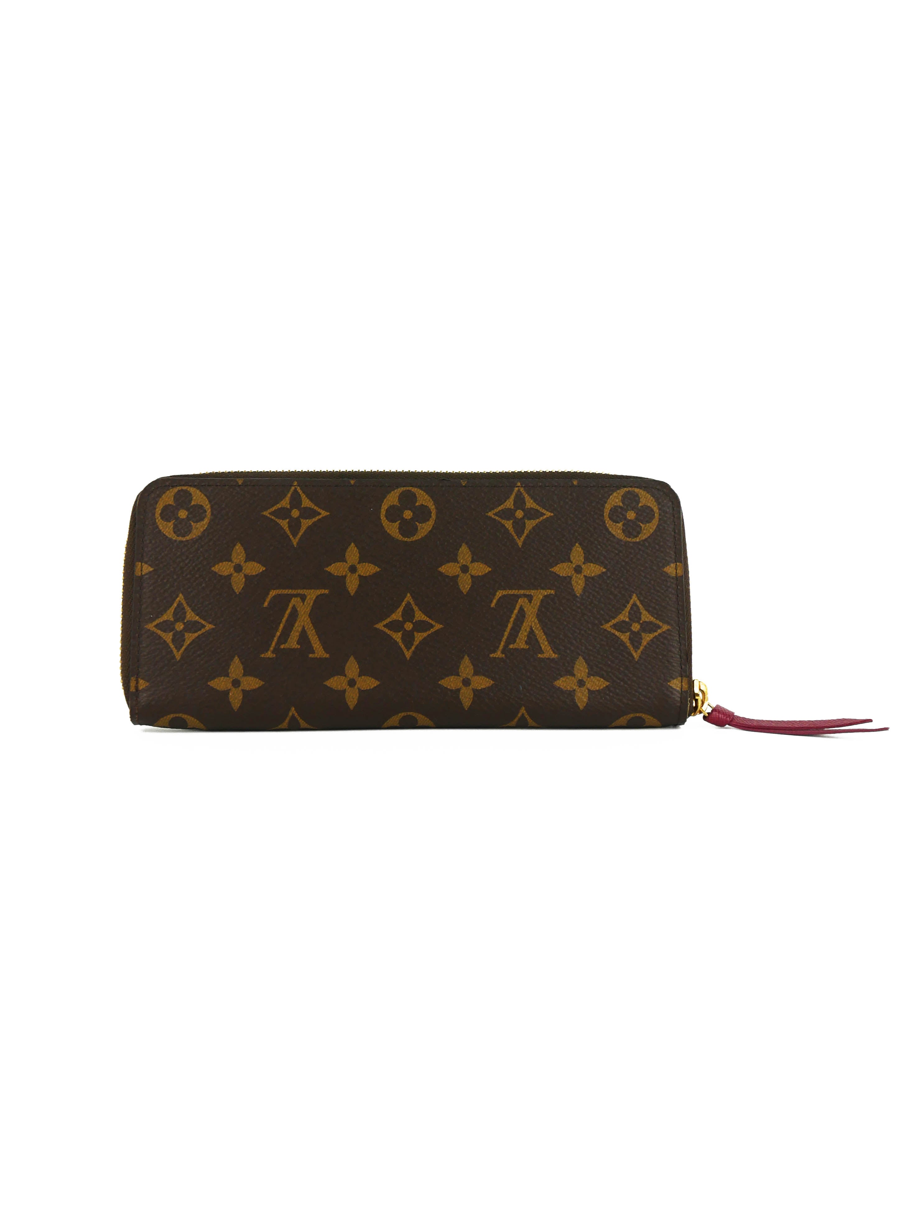 Louis Vuitton Fuchsia Clemence Wallet