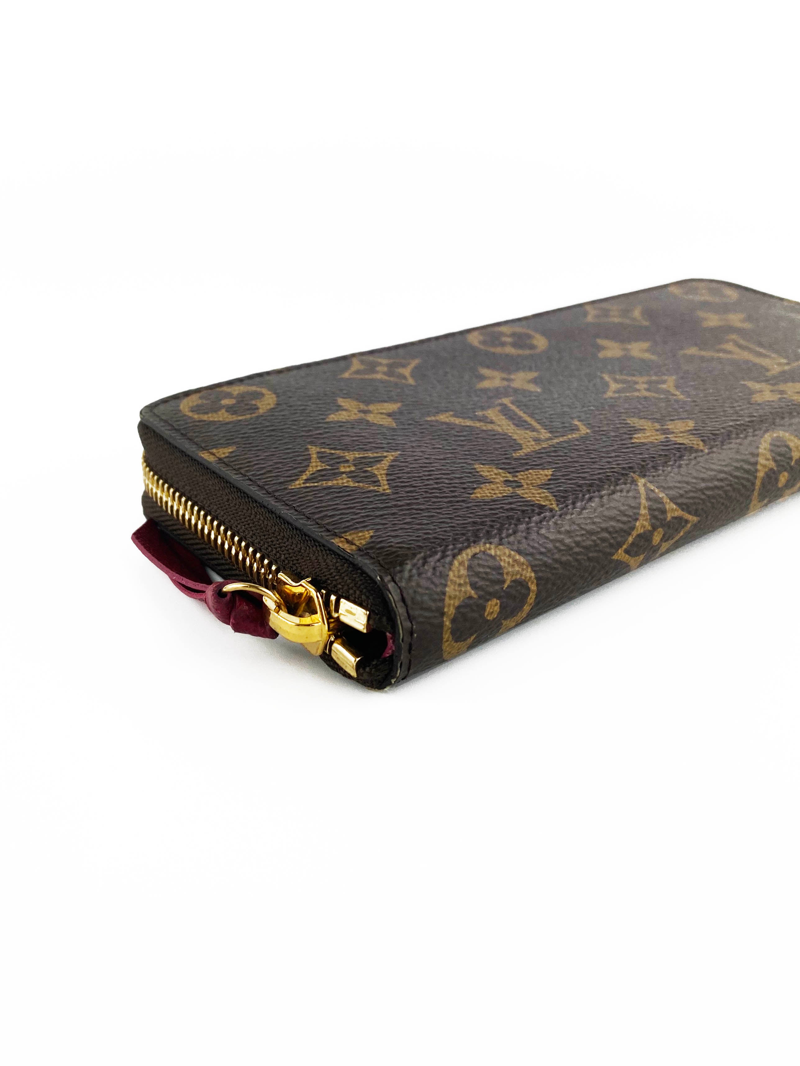 Louis Vuitton Fuchsia Clemence Wallet