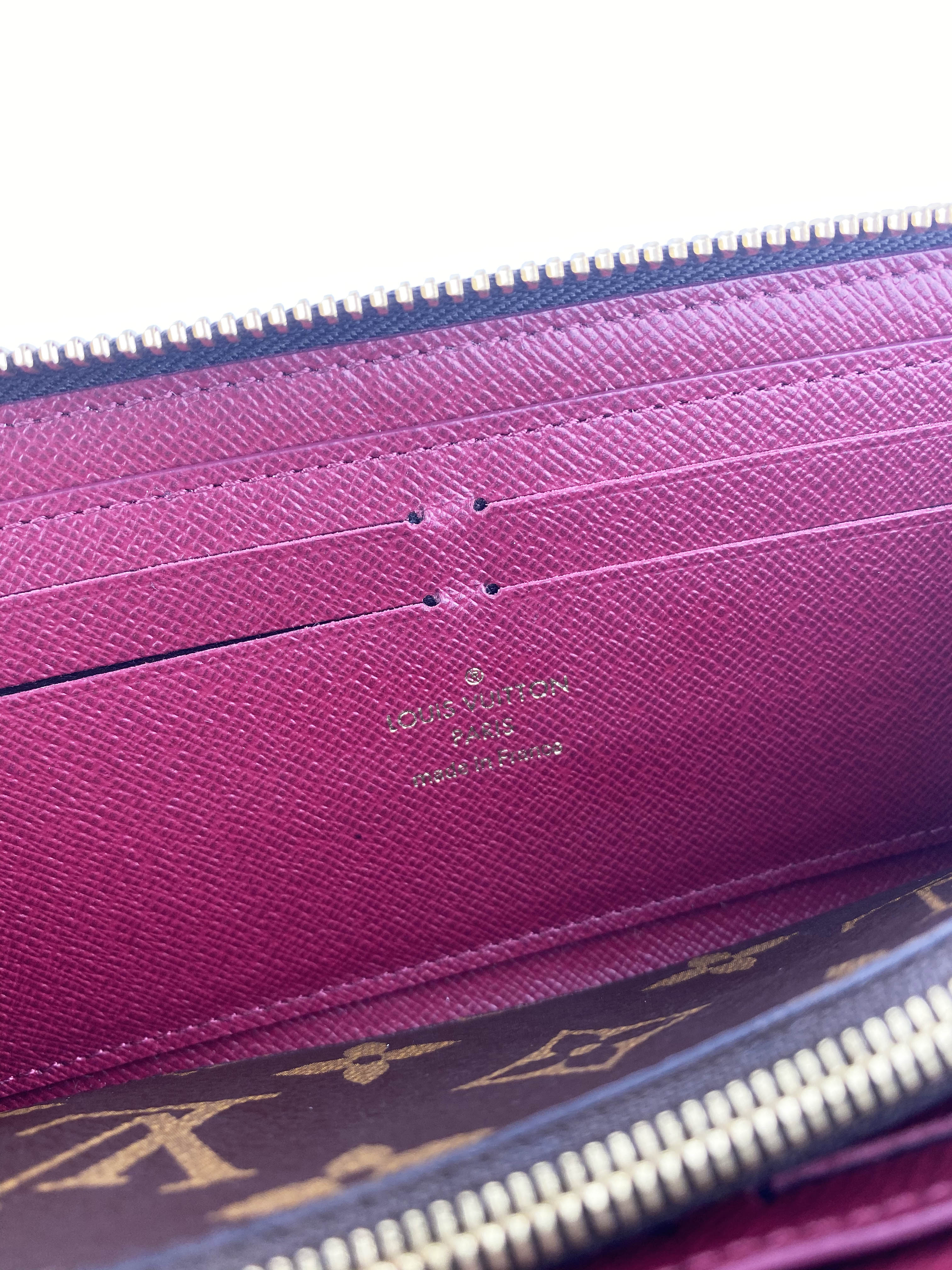 Louis Vuitton Fuchsia Clemence Wallet