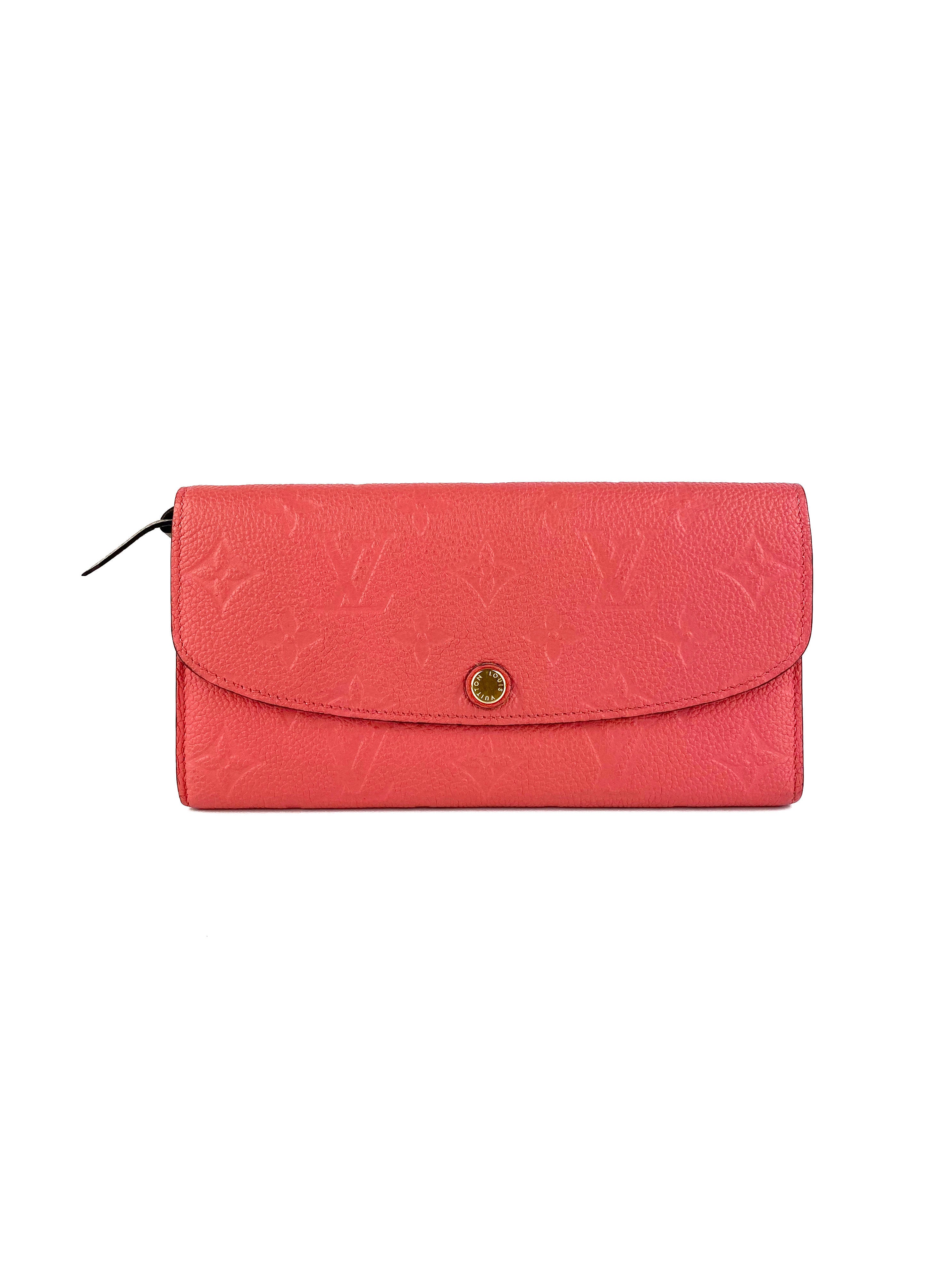 Louis Vuitton Pink Emilie Wallet – Votre Luxe