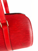 Louis Vuitton Soufflot Mini With 871472 Red Epi Leather Shoulder