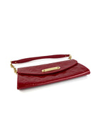 Louis Vuitton Red Vernis Leather Sunset Blvd Bag