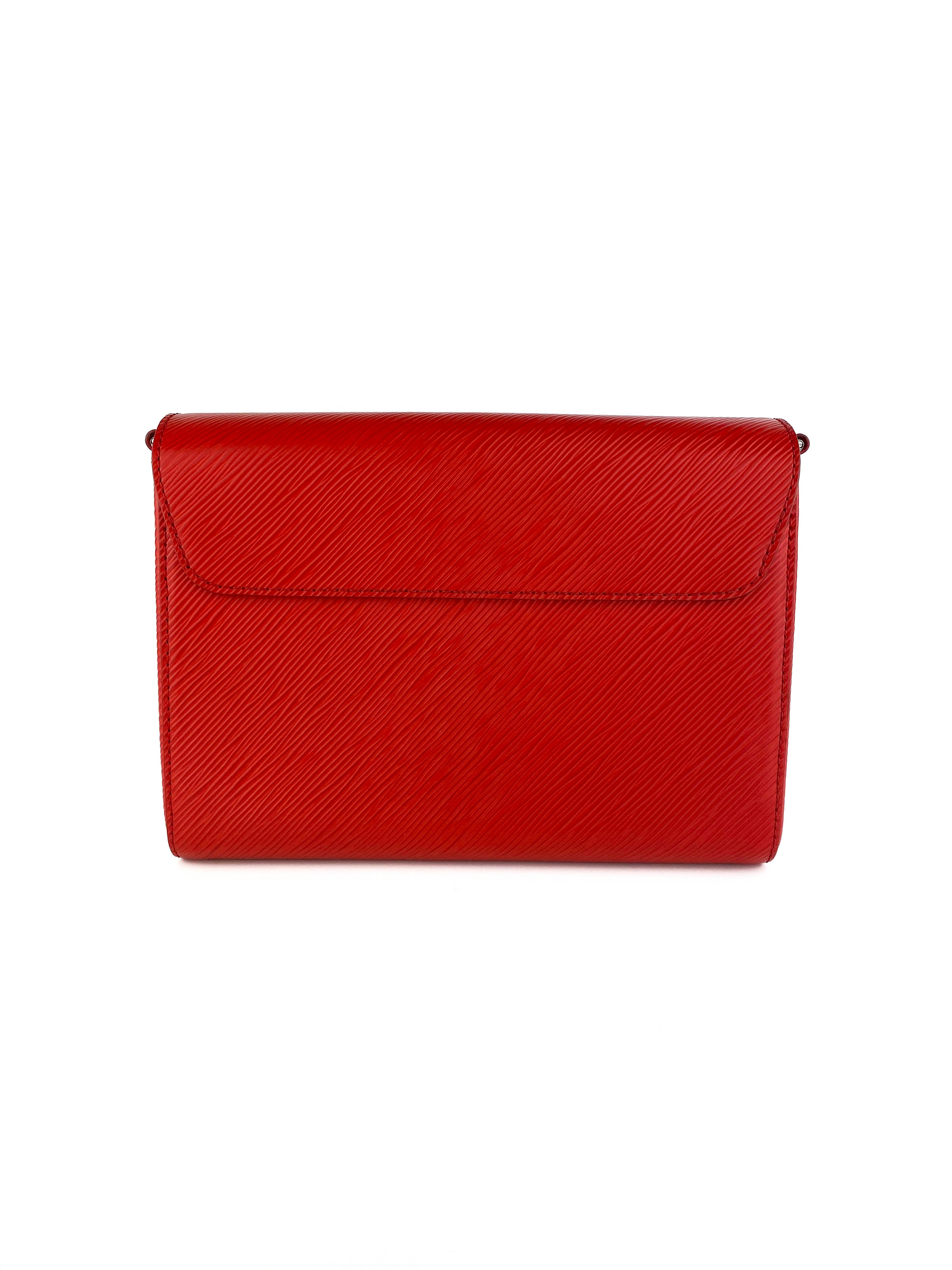 Louis Vuitton Epi Red Twist MM Bag