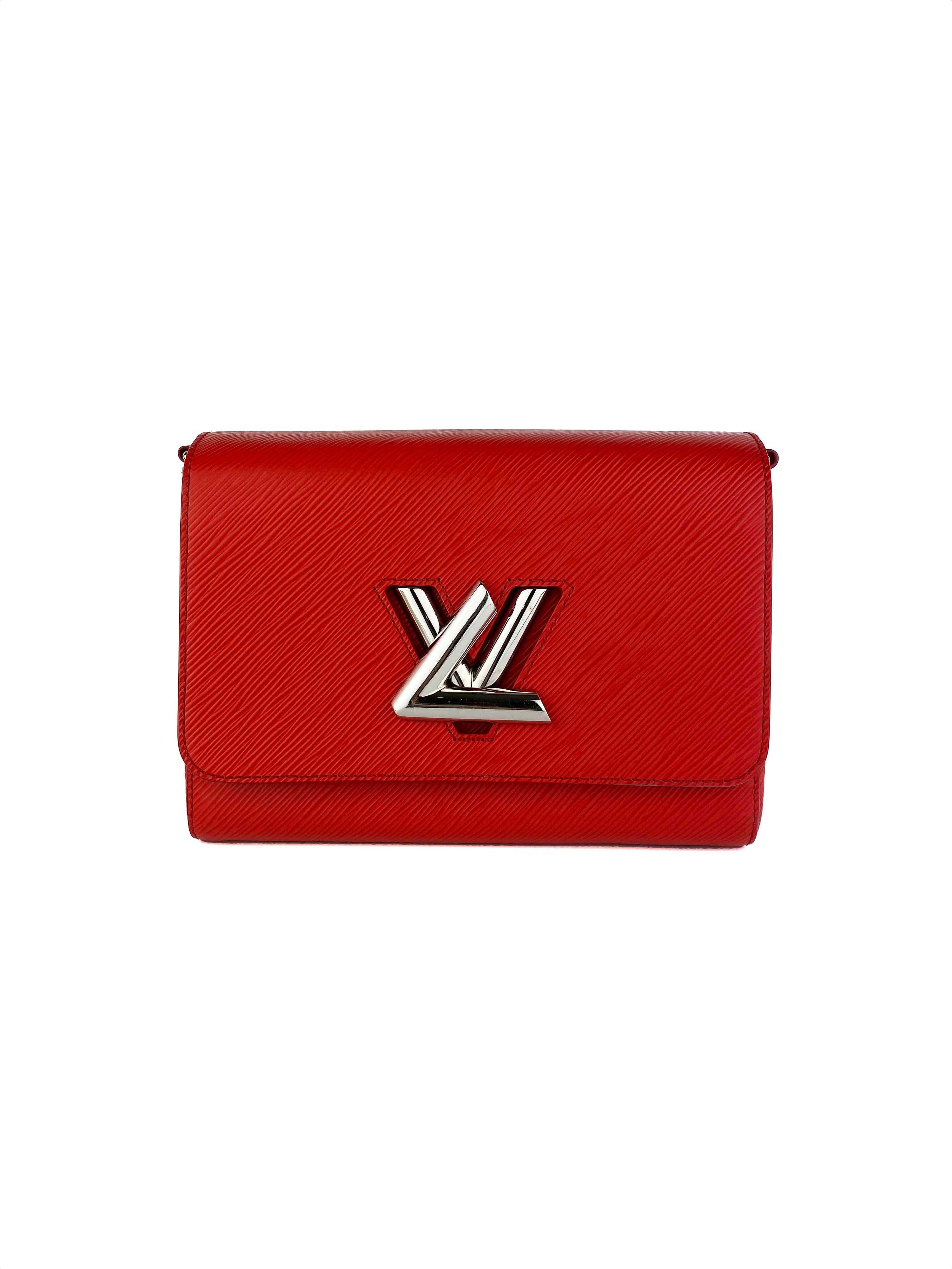 Louis Vuitton Epi Red Twist MM Bag