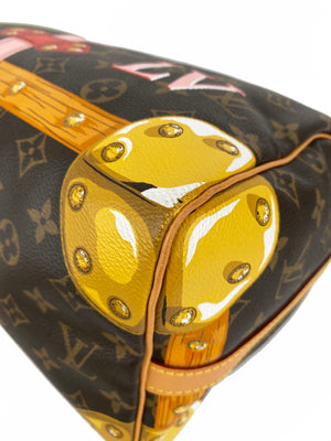 Louis Vuitton Monogram Summer Trunks Speedy Bandouliere 30