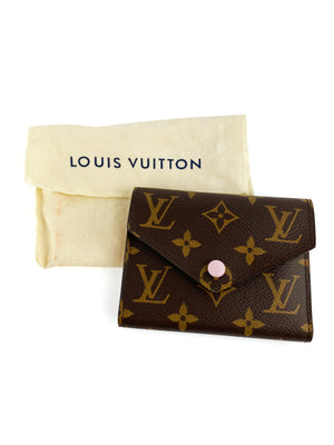 Louis Vuitton LV Victorine wallet mono reverse Brown ref.795490 - Joli  Closet