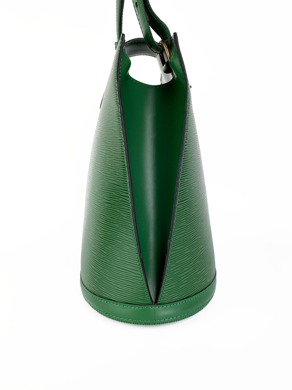 Louis Vuitton Vintage Green Epi Bucket Bag