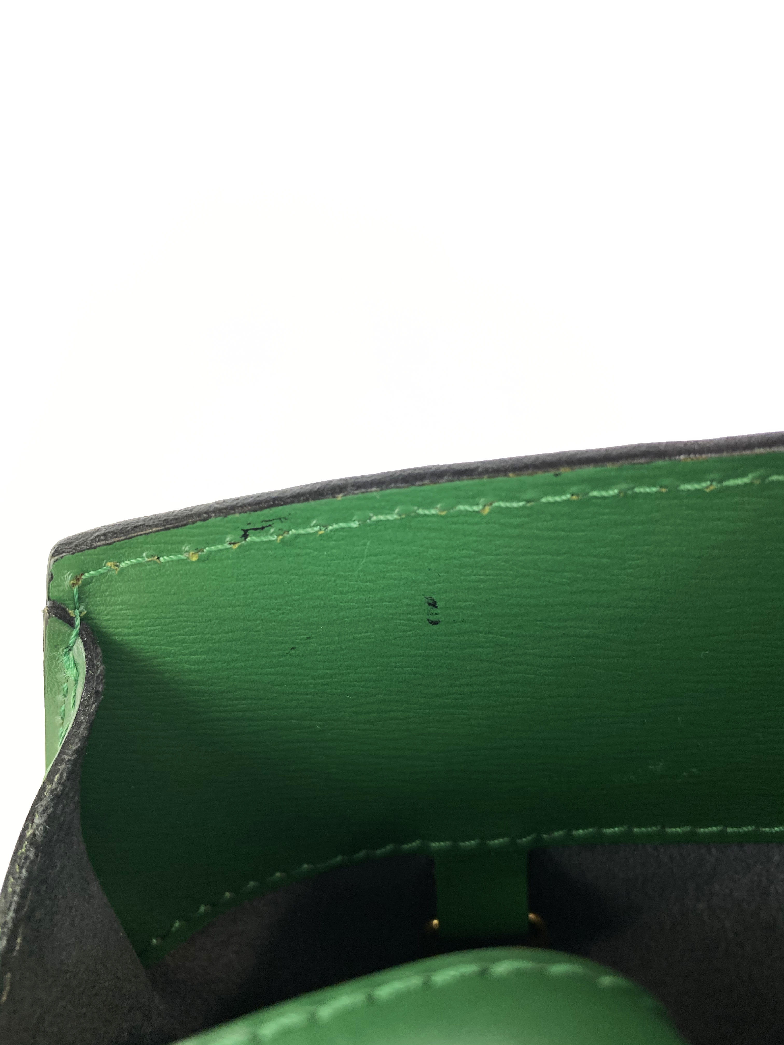 Louis Vuitton Vintage Green Epi Bucket Bag