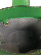 Louis Vuitton Vintage Green Epi Bucket Bag