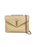 Saint Laurent Medium Beige Loulou Bag