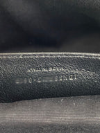 Saint Laurent Black Crinkled Leather Nolita Bag