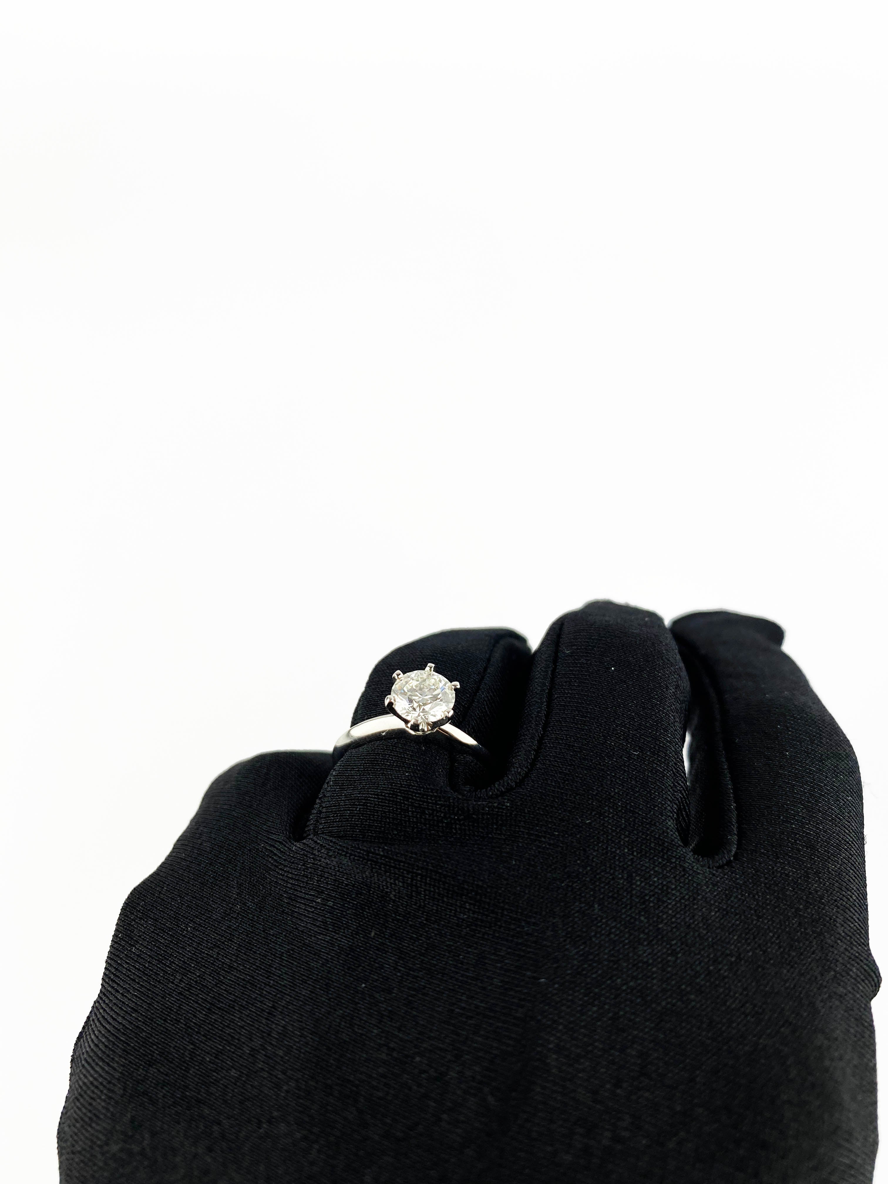 Tiffany & Co 1.04 Carat Diamond Engagement Ring