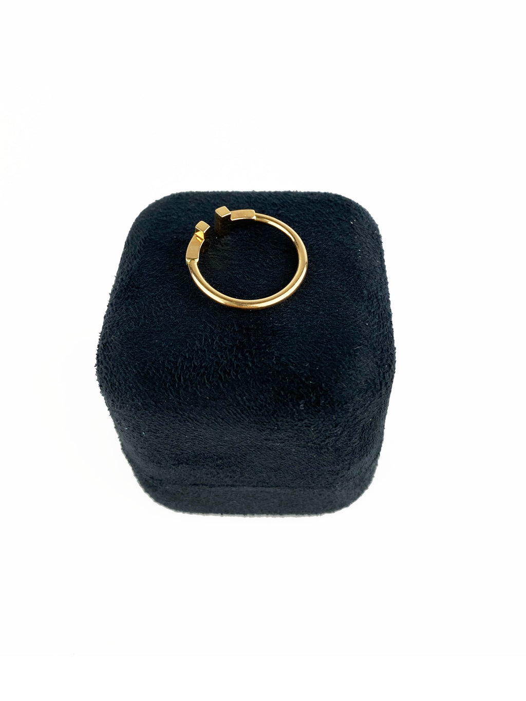 Tiffany & Co 18k Gold T Wire Ring 13