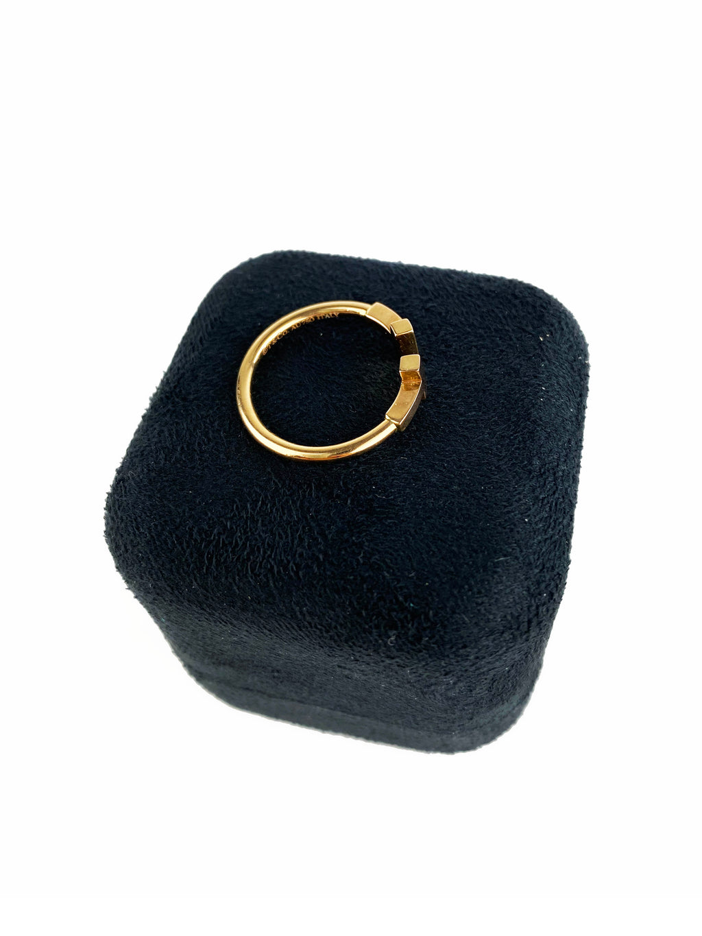 Tiffany & Co 18k Gold T Wire Ring 13