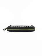 Valentino Black Rockstud Ziparound Wallet