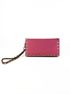 Valentino Pink Rockstud Wallet