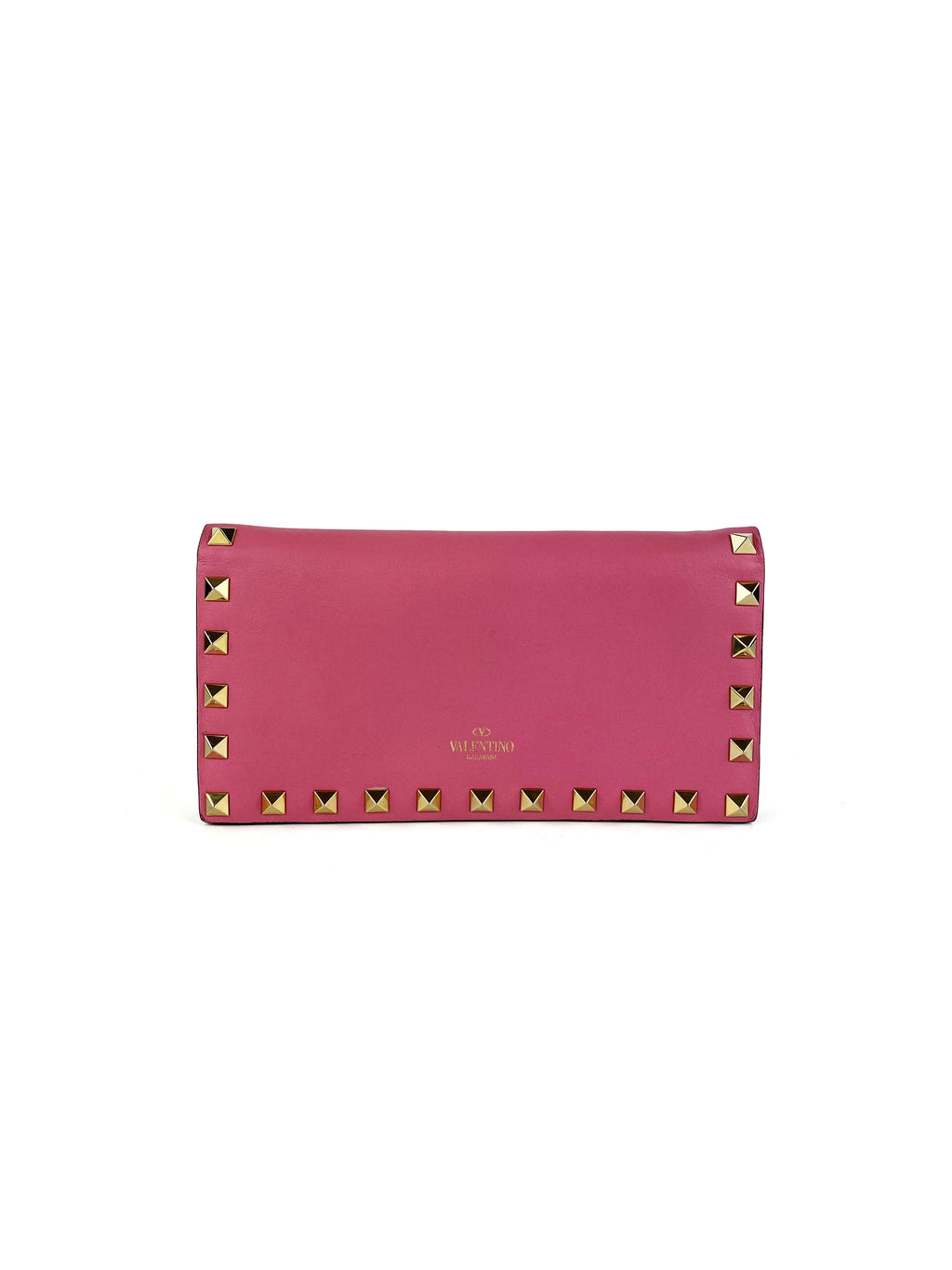 Valentino Pink Rockstud Wallet