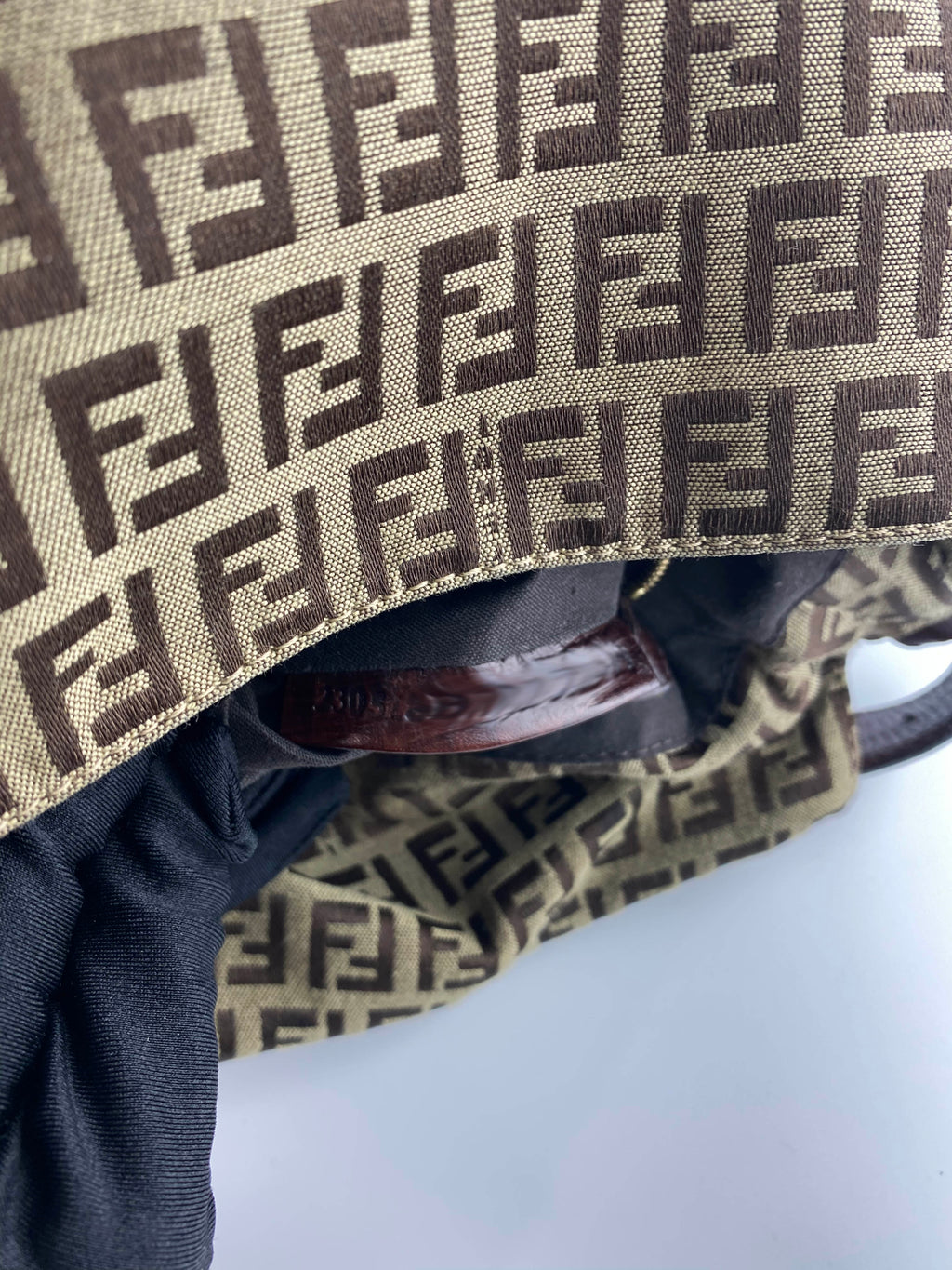 Fendi Vintage Mamma Baguette Zucca Bag