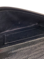 Saint Laurent Black Patent Belle De Jour Clutch